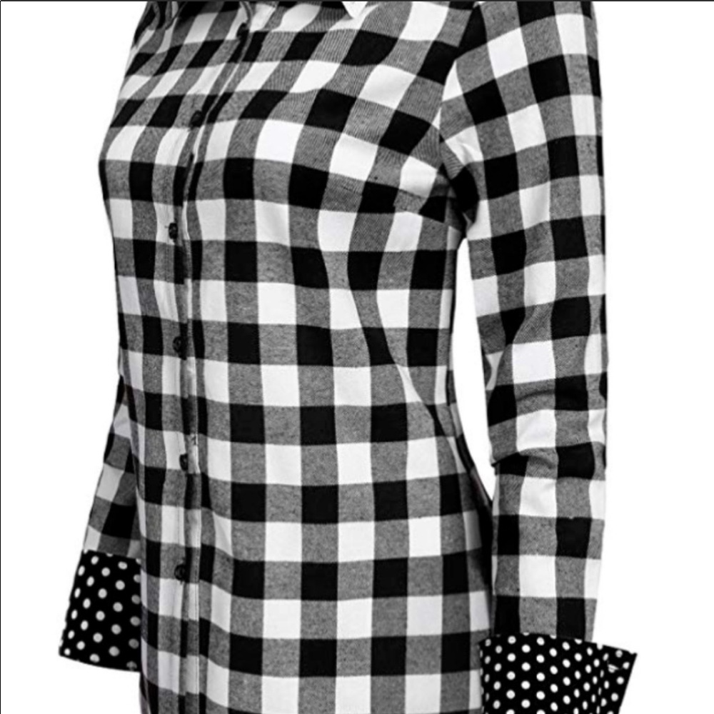 Long Sleeved Buffalo Plaid Shirt